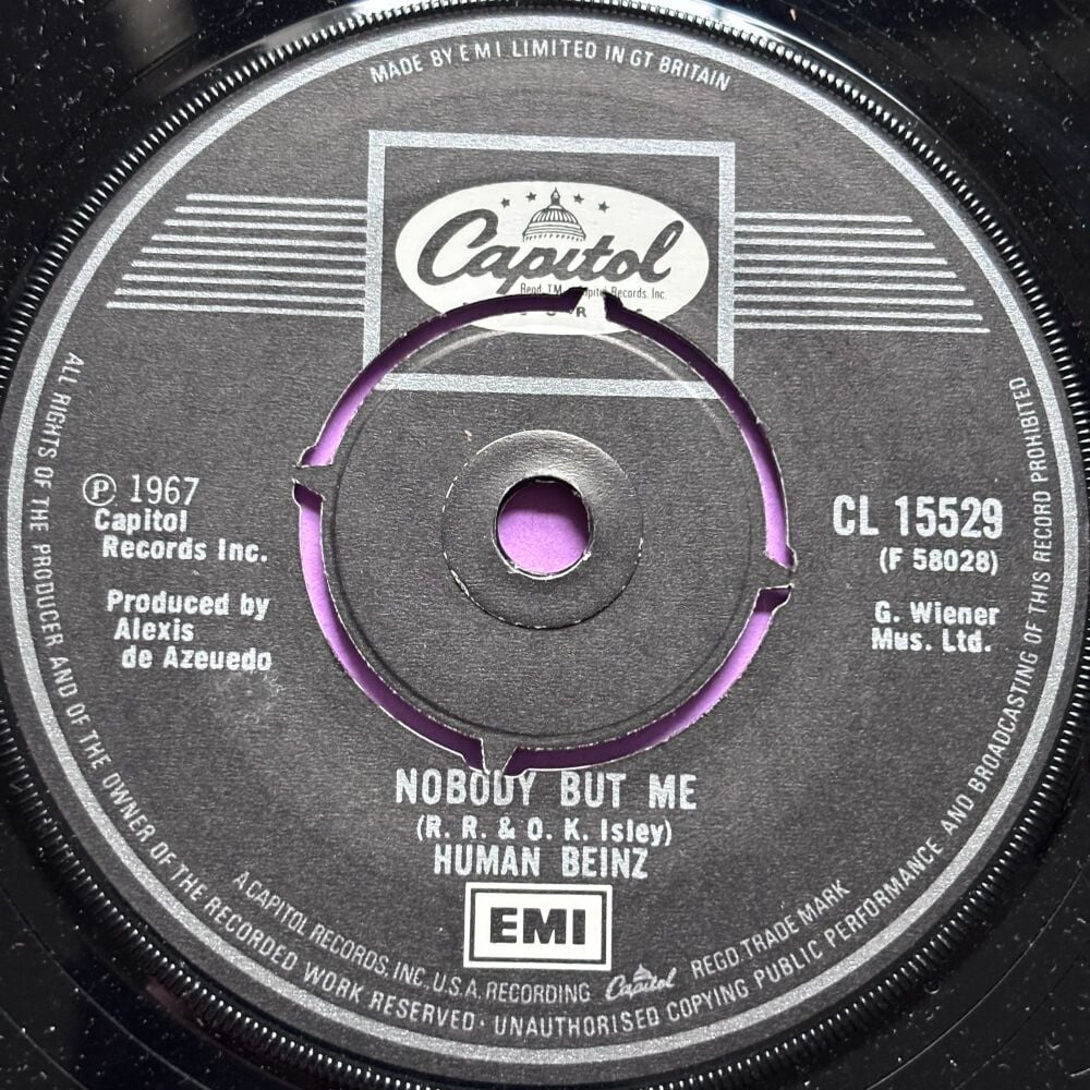 Human Beinz-Nobody but me-UK Capitol E+