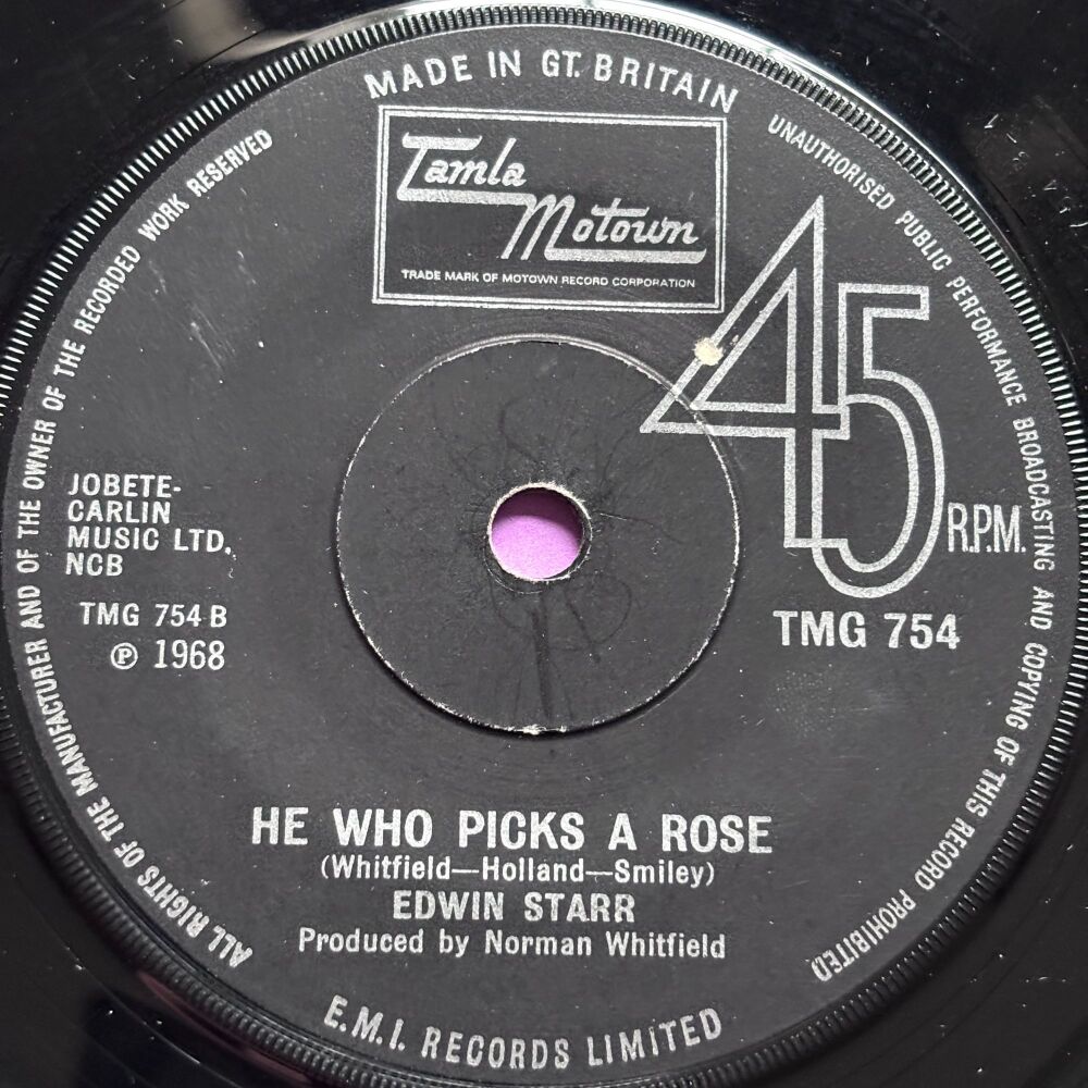 Edwin Starr-He who picks a rose-TMG 754 E+