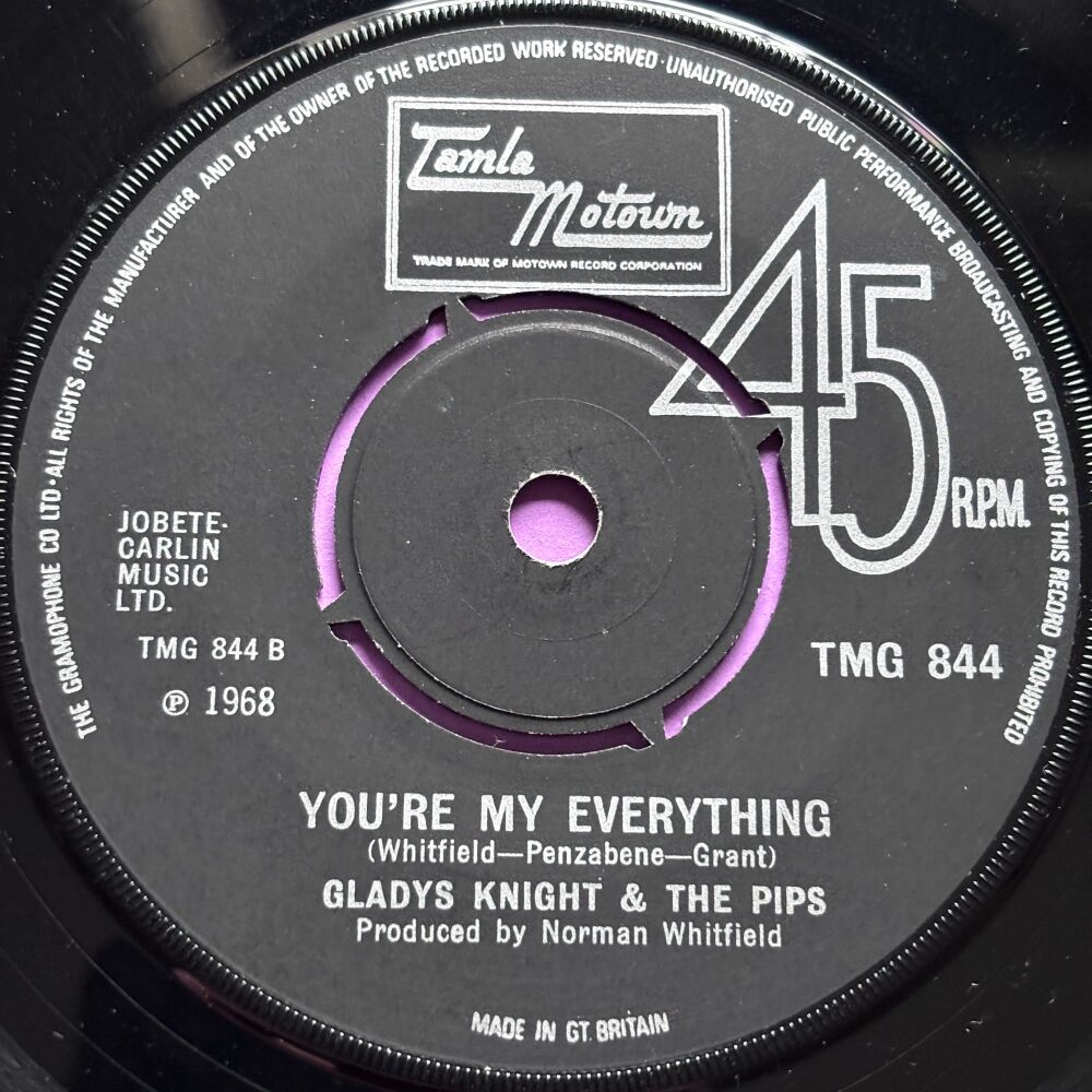 Gladys Knight-You're my everything-TMG 844 E+