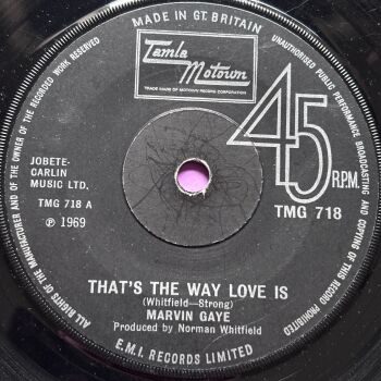 Marvin Gaye-That's the way love is-TMG 718 E+