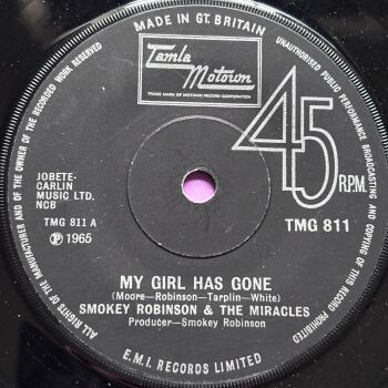 Miracles-My girl has gone-TMG 811 E+
