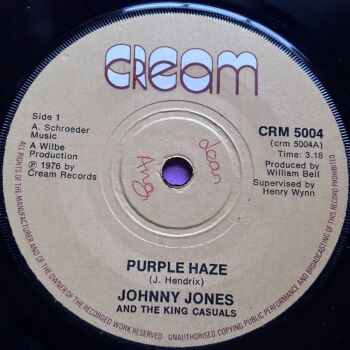 Johnny Jones-Purple haze-Cream wol E+