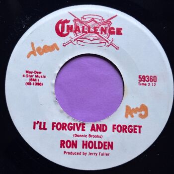 Ron Holden-I'll forgive and forget-Challenge R wol E+