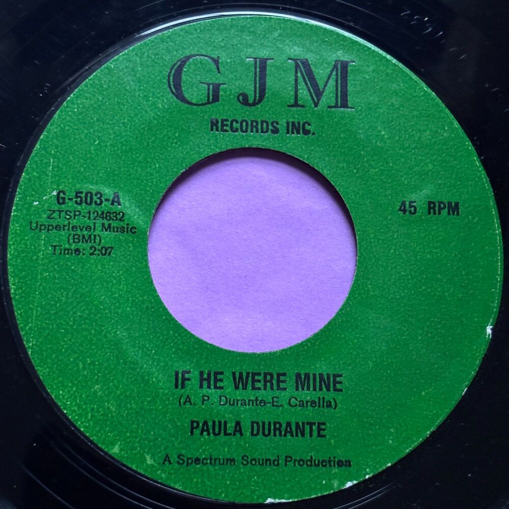 Paul Durante-If he were mine-GJM E+