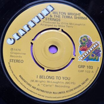 Milton Wright-I belong to you-Grapevine E