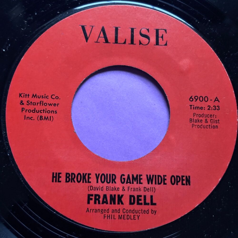 Frank Dell-He broke your game wide open-Valise R E+