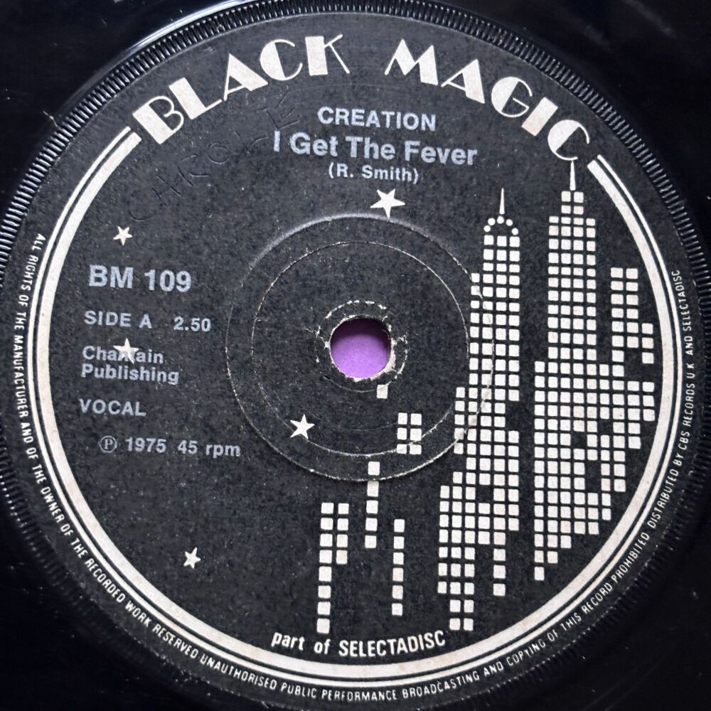 Creation-I get the fever-Black Magic E+