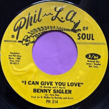 Benny Sigler-I can give you love-Phila of Soul R E+