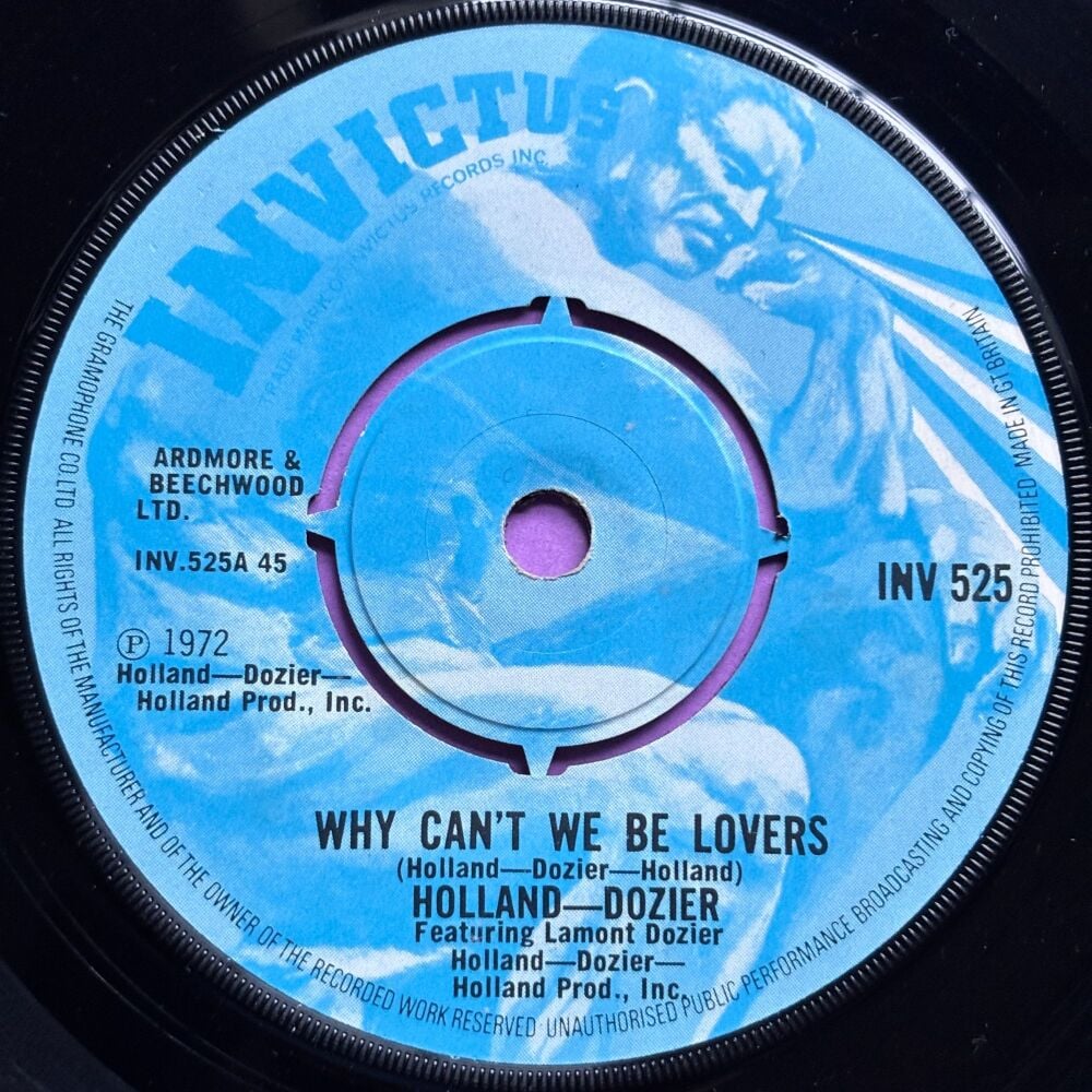 Holland Dozier-Why can't we be lovers-UK Invictus E+