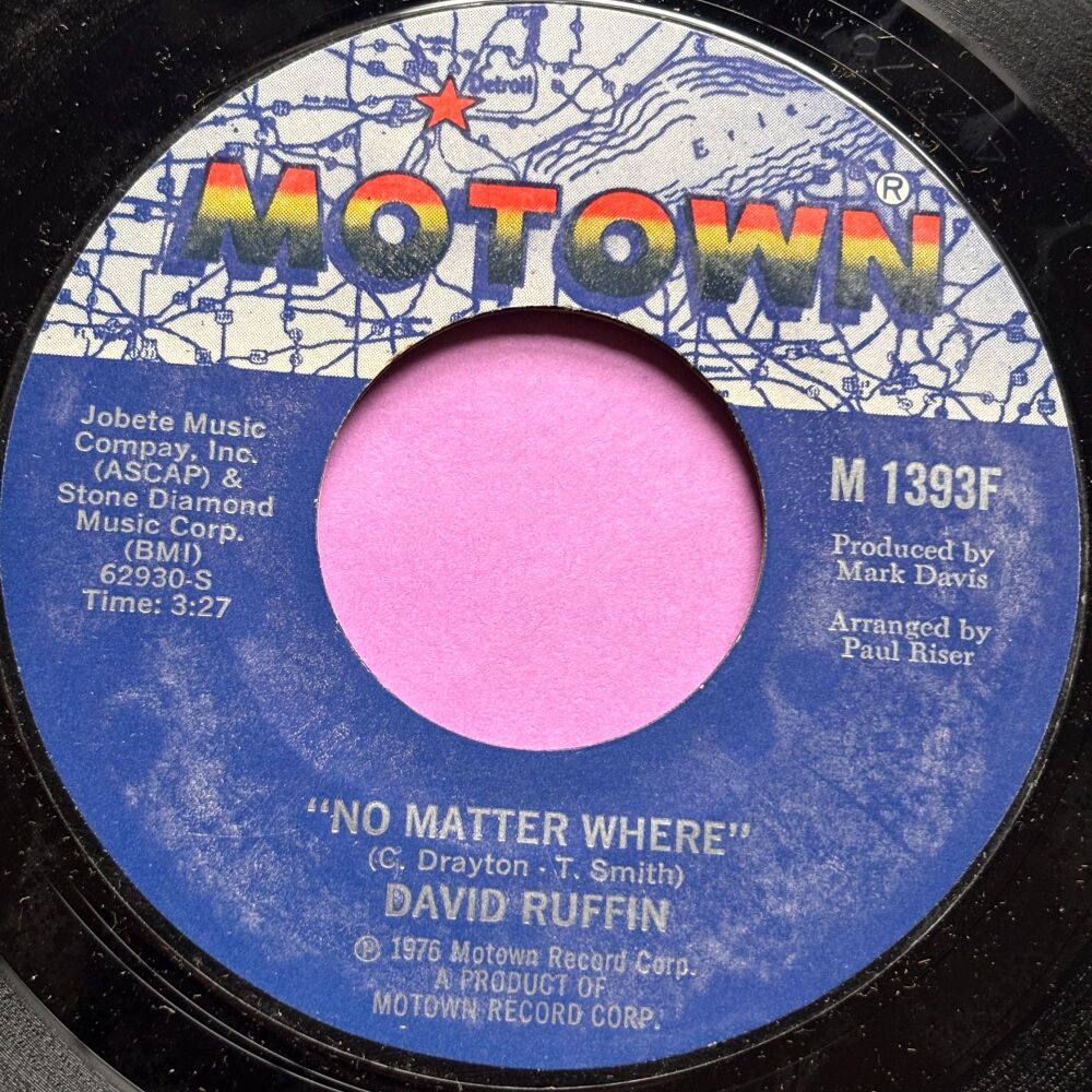 David Ruffin-No matter where-Motown E+