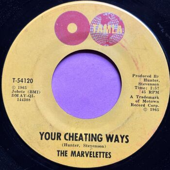 Marvelettes-Your cheating ways-Tamla E+
