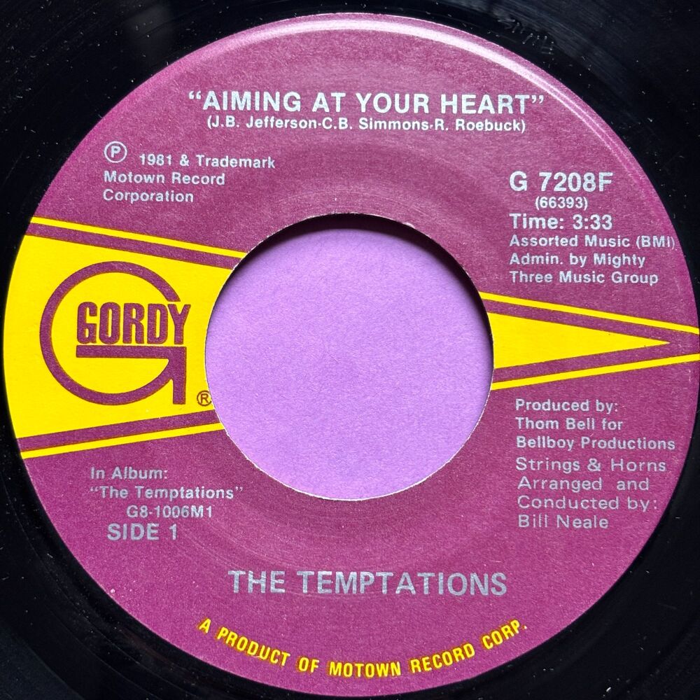 Temptations-Aiming at your heart-Gordy E