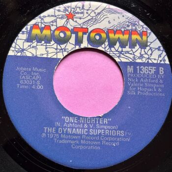 Dynamic Superiors-One nighter-Motown E+