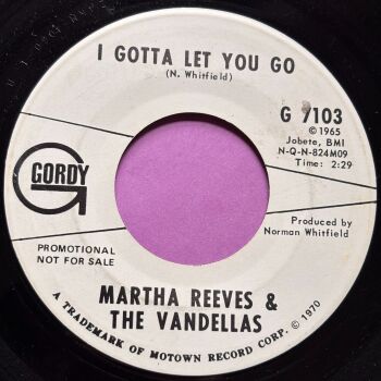 Martha Reeves-I gotta let you go-Gordy WD E+