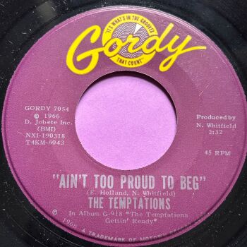 Temptations-Ain't too proud to beg-Gordy E+