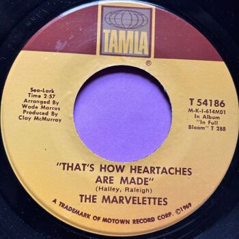Marvelettes-That's how heartaches are made-Tamla E+