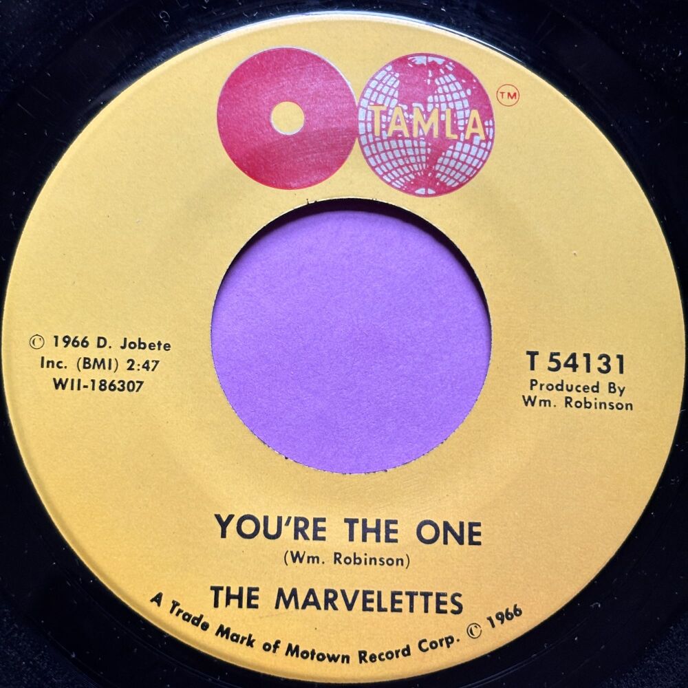 Marvelettes-You're the one-Tamla E
