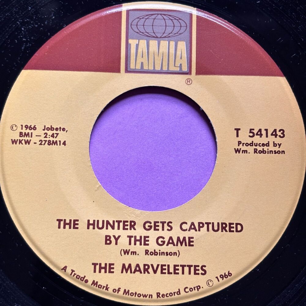 Marvelettes-The hunter gets captured by the game-Tamla E+