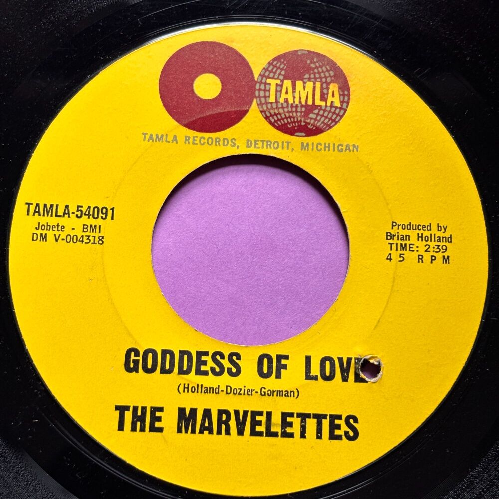 Marvelettes-Goddess of love-Tamla E+