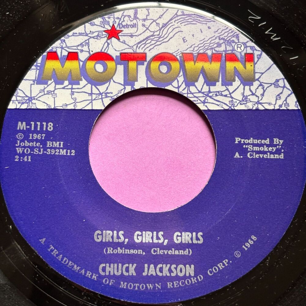 Chuck Jackson-Girls, girls, girls-Motown E