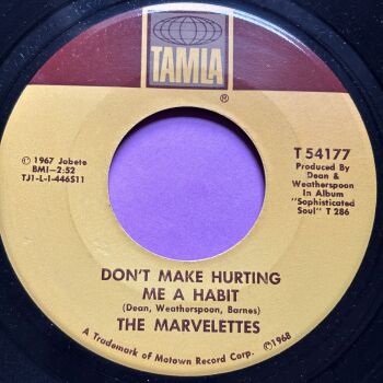 Marvelettes-Don't make hurting me a habit-Tamla E+