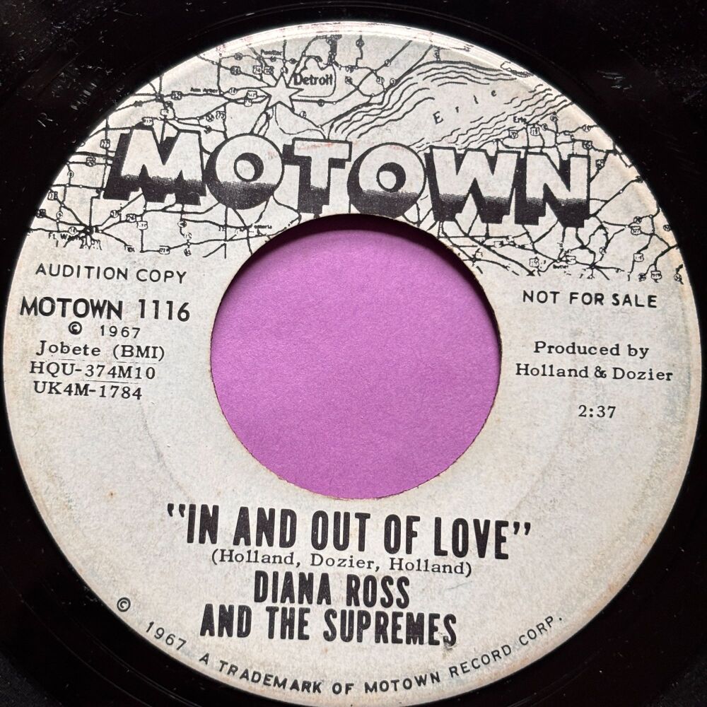 Supremes-In and out of love-Motown WD E+