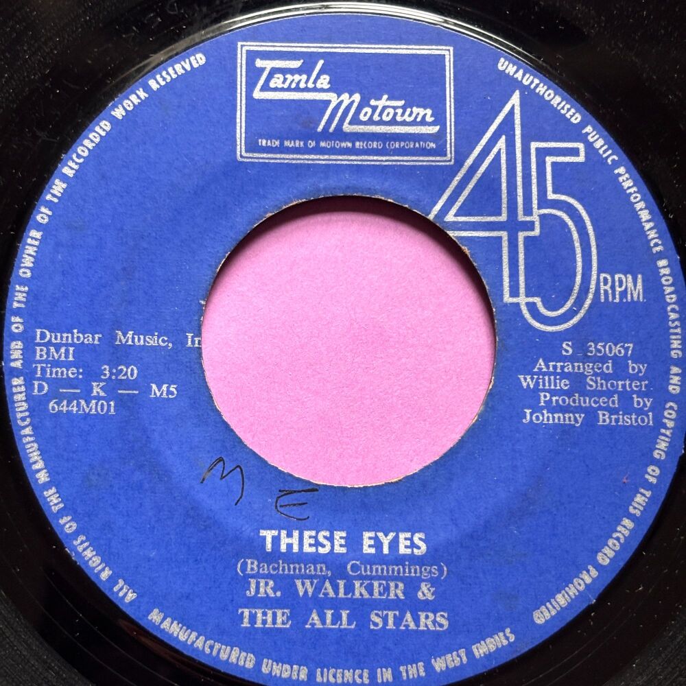 Junior Walker-These eyes- wol West Indies Motown  E