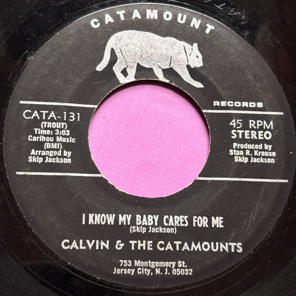 Calvin & The Catamounts-I know my baby cares for me-Catamount E+