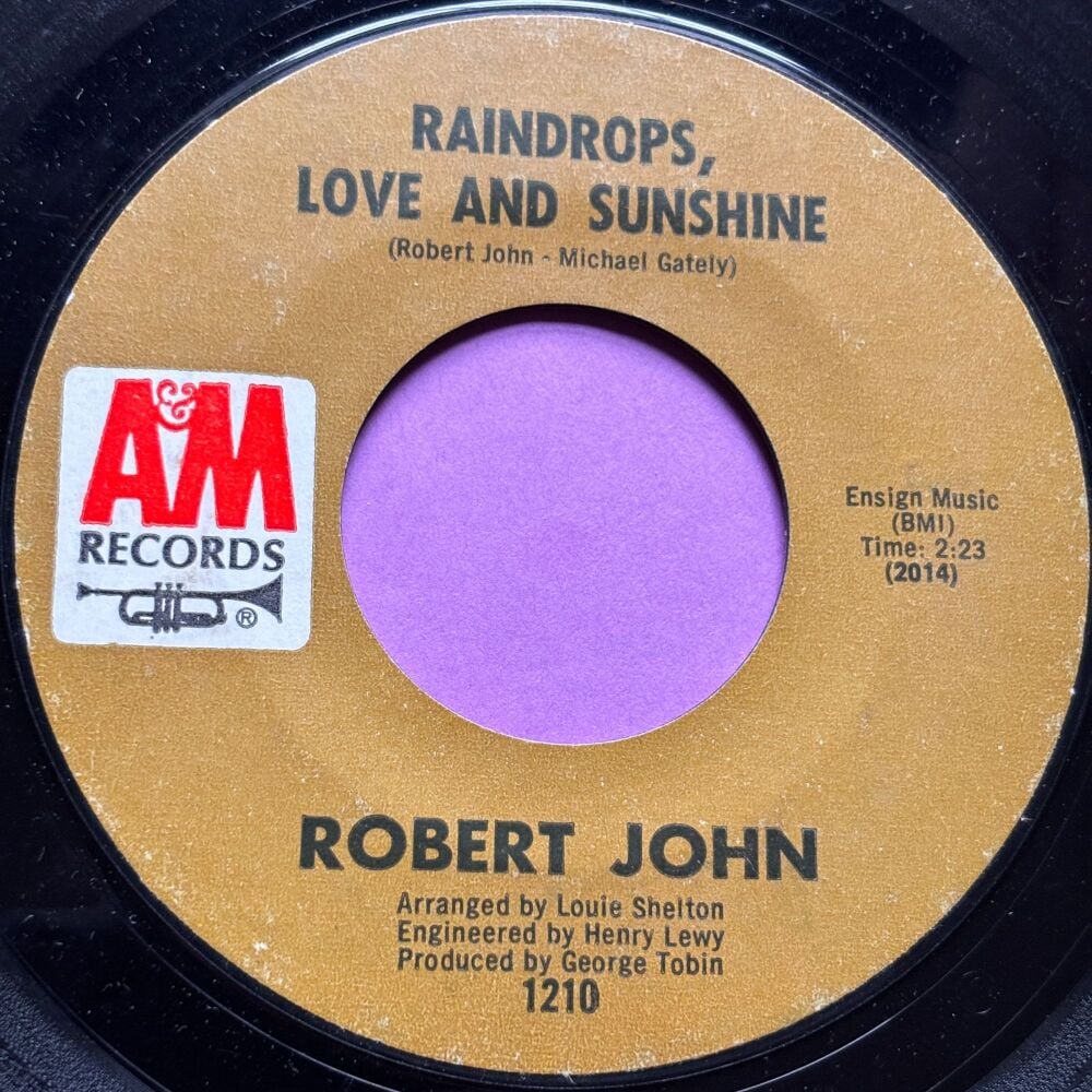 Robert John-Raindrops love and sunshine-A&M E+
