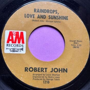 Robert John-Raindrops love and sunshine-A&M E+
