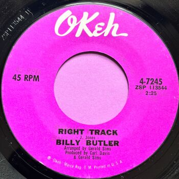 Billy Butler-Right track-Okeh R E+