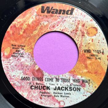 Chuck Jackson-Good things come to those who wait-Wand 2nd E+