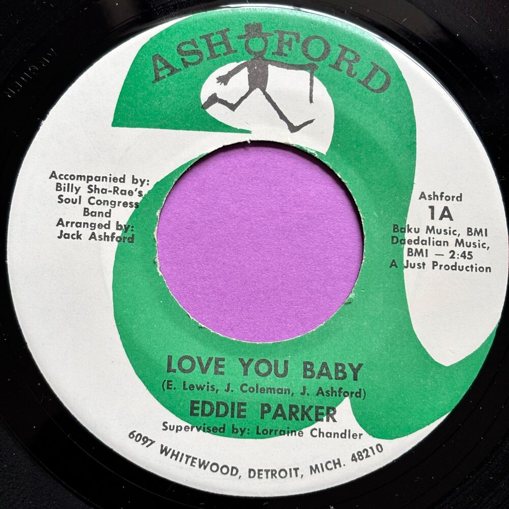 Eddie Parker-Love you baby-Ashford R E+