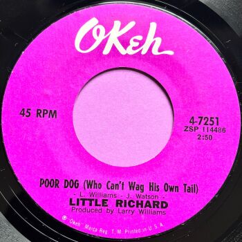 Little Richard-Poor dog-Okeh R E+