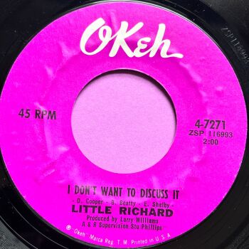 Larry Williams & Johnny Watson-Too late-Okeh R E+