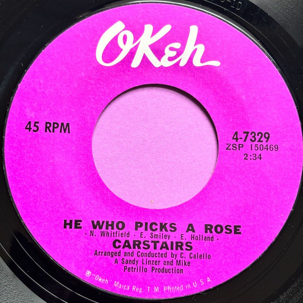 Carstairs-He who picks a rose-Okeh R E+