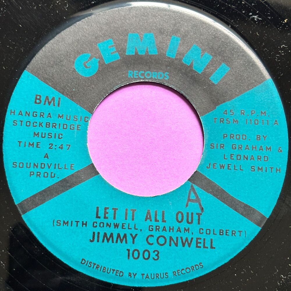 Jimmy Conwell-Let it all out-Gemini R E+