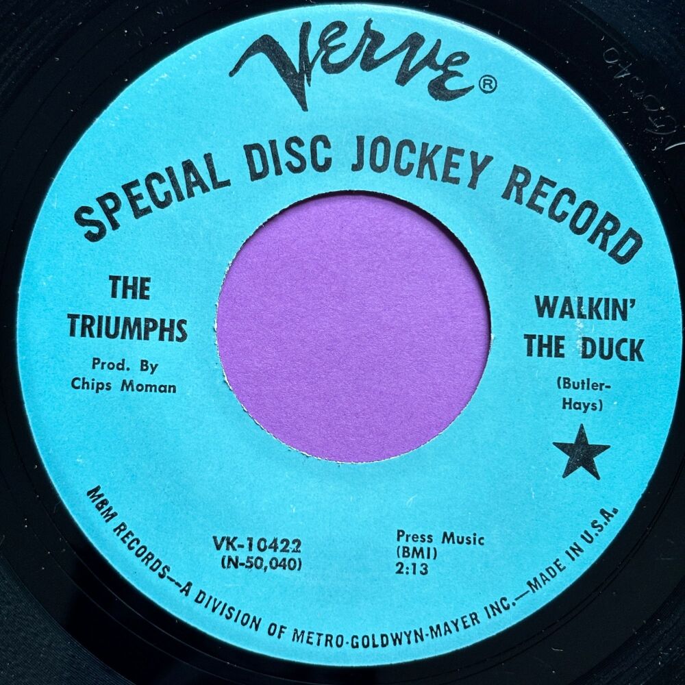 Triumphs-Walkin' the duck-Verve R E+