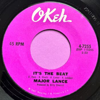 Major Lance-It's the beat-Okeh R E+