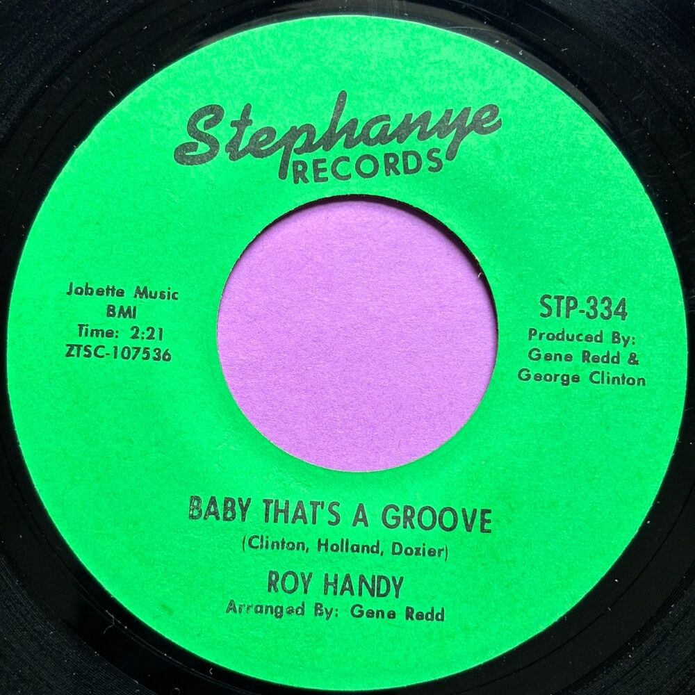 Roy Handy-Baby that's a groove-Stephanye R E+