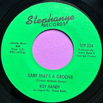 Roy Handy-Baby that's a groove-Stephanye R E+