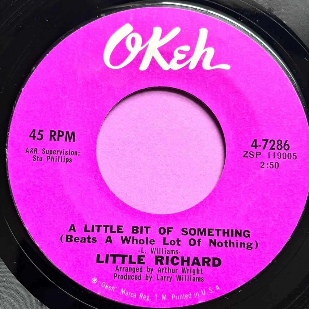 Little Richard-A little bit of something-Okeh R E+