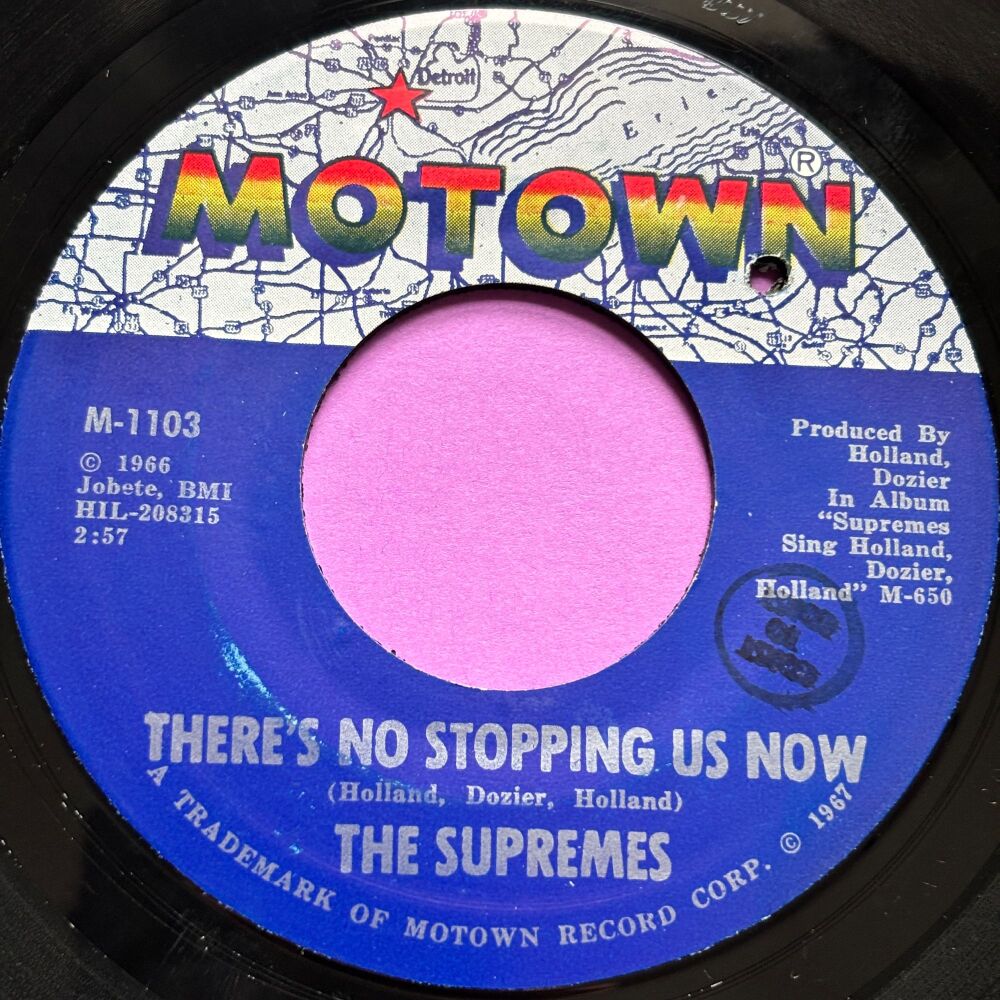 Supremes-There's no stopping us now-Motown E+
