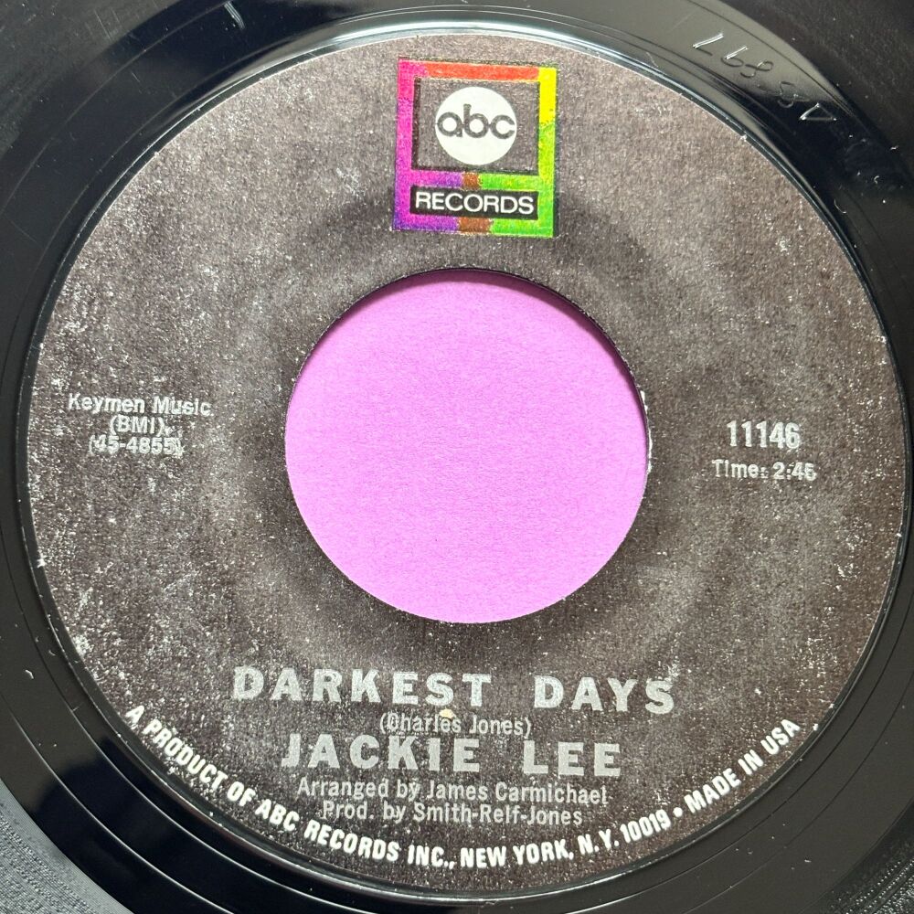 Jackie Lee-Darkest days-ABC E+