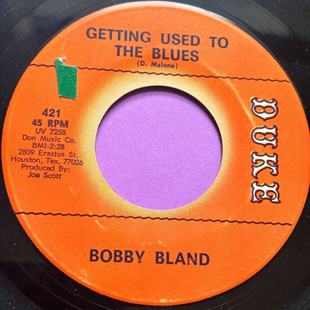 Bobby Bland-Getting used to the blues-Duke E