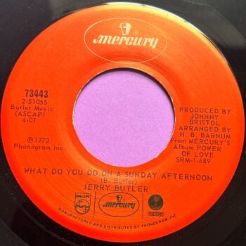 Jerry Butler-What to do on a Sunday afternoon-Mercury E