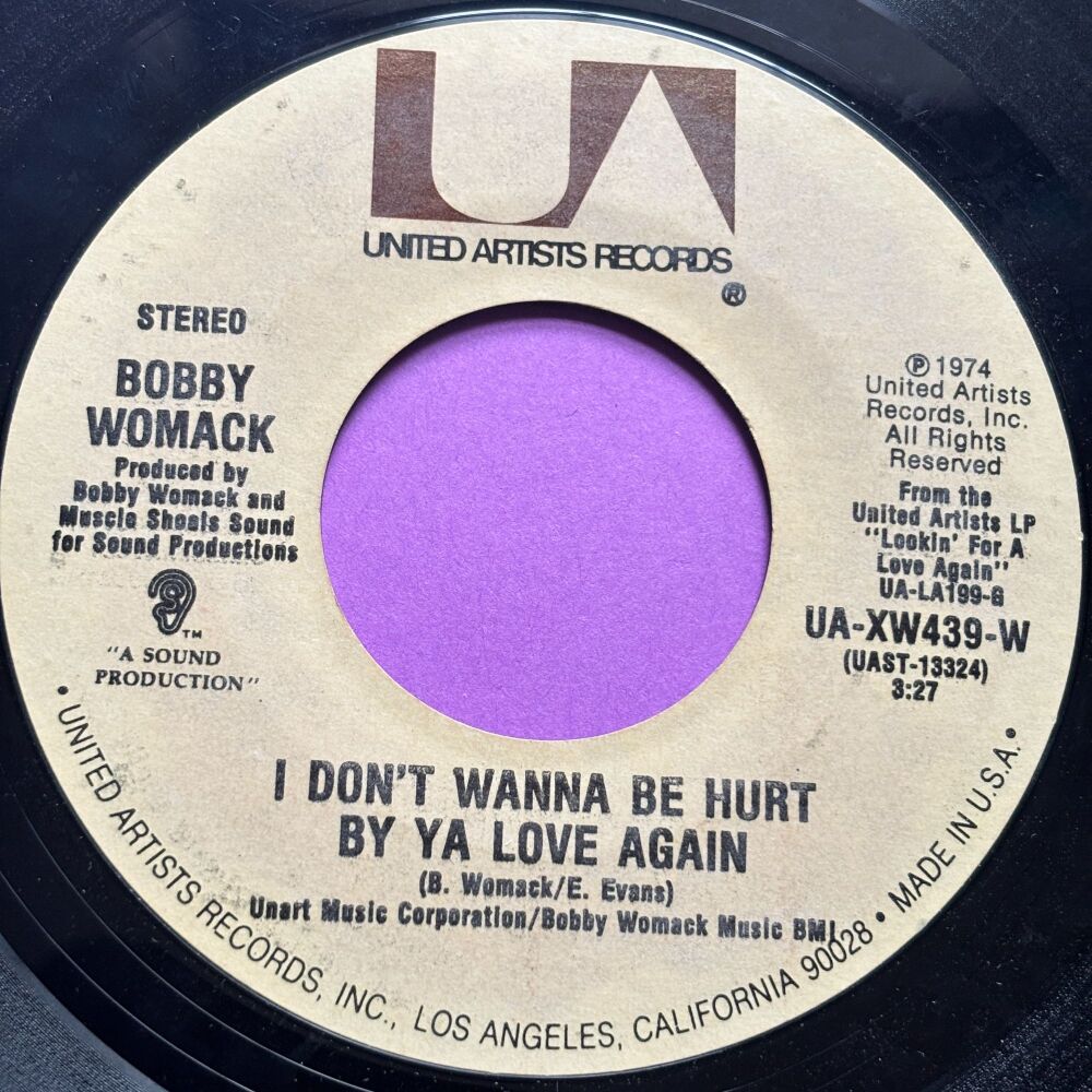 Bobby Womack-I don't wanna be hurt by your love again-UA E+