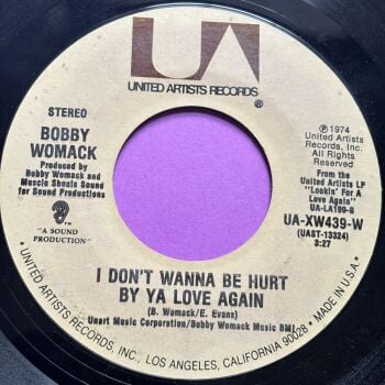 Bobby Womack-You're welcome/ I don't wanna be hurt by your love again-UA E+