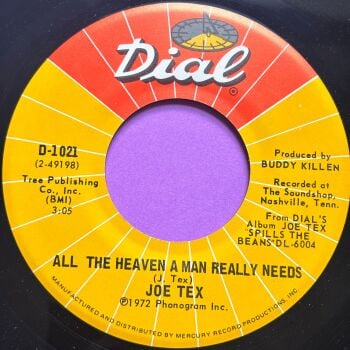 Joe Tex-All the heaven a man really needs-Dial E+