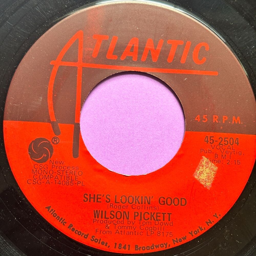 Wilson Pickett-She's looking good-Atlantic E+